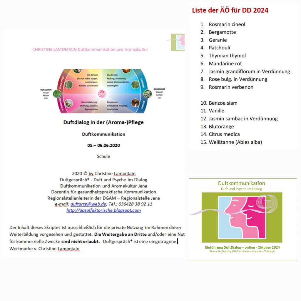 DuftDialog, Duftkommunikation (CL)*